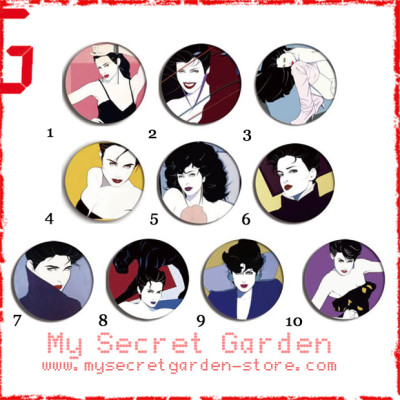 Patrick Naxxx - Pop Art Pinback Button Badge Set 1a or 1b ( or Hair Ties / 4.4 cm Badge / Magnet / Keychain Set ) Patrick Naxxx - Pop Art Pinback Button Badge Set 1a or 1b ( or Hair Ties / 4.4 cm Badge / Magnet / Keychain Set )